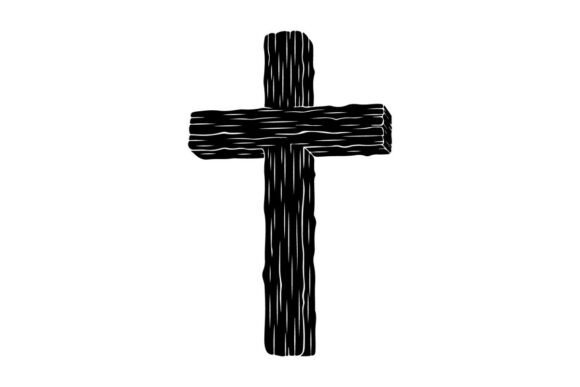 Download Minimalist Wooden Cross Symbol Isolated - Cross Collection