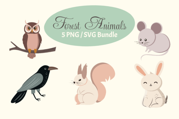 Download Forest Animals Clipart Bundle - Premium Resources