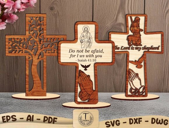 Download Christian Cross Laser Cut SVG Bundle - Cross Collection