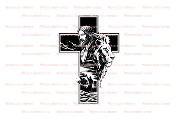 Download Lion of Judah Cross SVG - Cross Collection